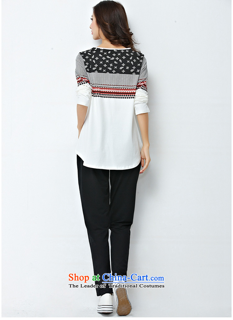 For M- 2015 to increase the number of women in the autumn of new ethnic leisure wears thick mm stamp long-sleeved T-shirt + pants and two piece 1278 Blue 4XL Photo, prices, brand platters! The elections are supplied in the national character of distribution, so action, buy now enjoy more preferential! As soon as possible.