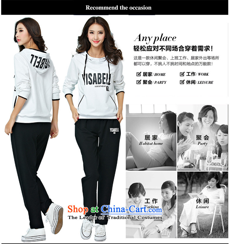 For M- 2015 to increase the number of women in the autumn of Korean New fat mm very casual with cap sweater kit shirt pants two kits 1274 Fluorescent Green blue packaged 3XL knocked picture, prices, brand platters! The elections are supplied in the national character of distribution, so action, buy now enjoy more preferential! As soon as possible.