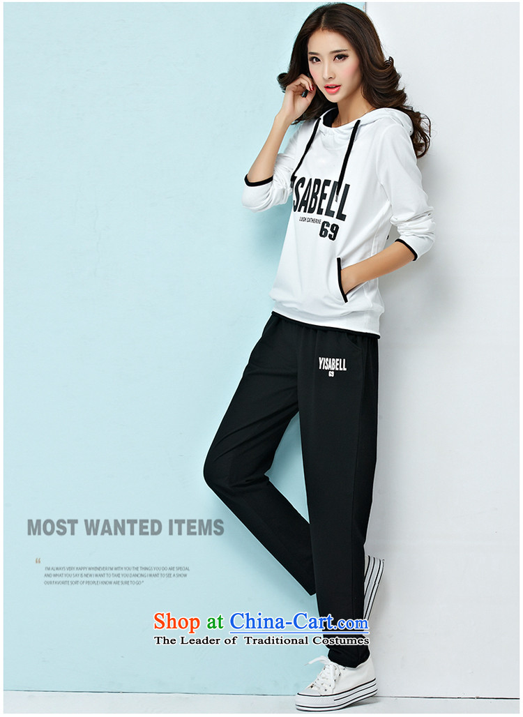 For M- 2015 to increase the number of women in the autumn of Korean New fat mm very casual with cap sweater kit shirt pants two kits 1274 Fluorescent Green blue packaged 3XL knocked picture, prices, brand platters! The elections are supplied in the national character of distribution, so action, buy now enjoy more preferential! As soon as possible.