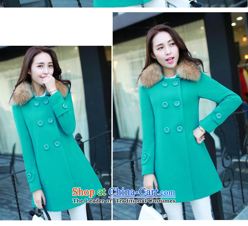 Pak Shing The 2015 autumn and winter new women's Korea version of large numbers in length of Sau San for coats jacket and women? red L picture, prices, brand platters! The elections are supplied in the national character of distribution, so action, buy now enjoy more preferential! As soon as possible.