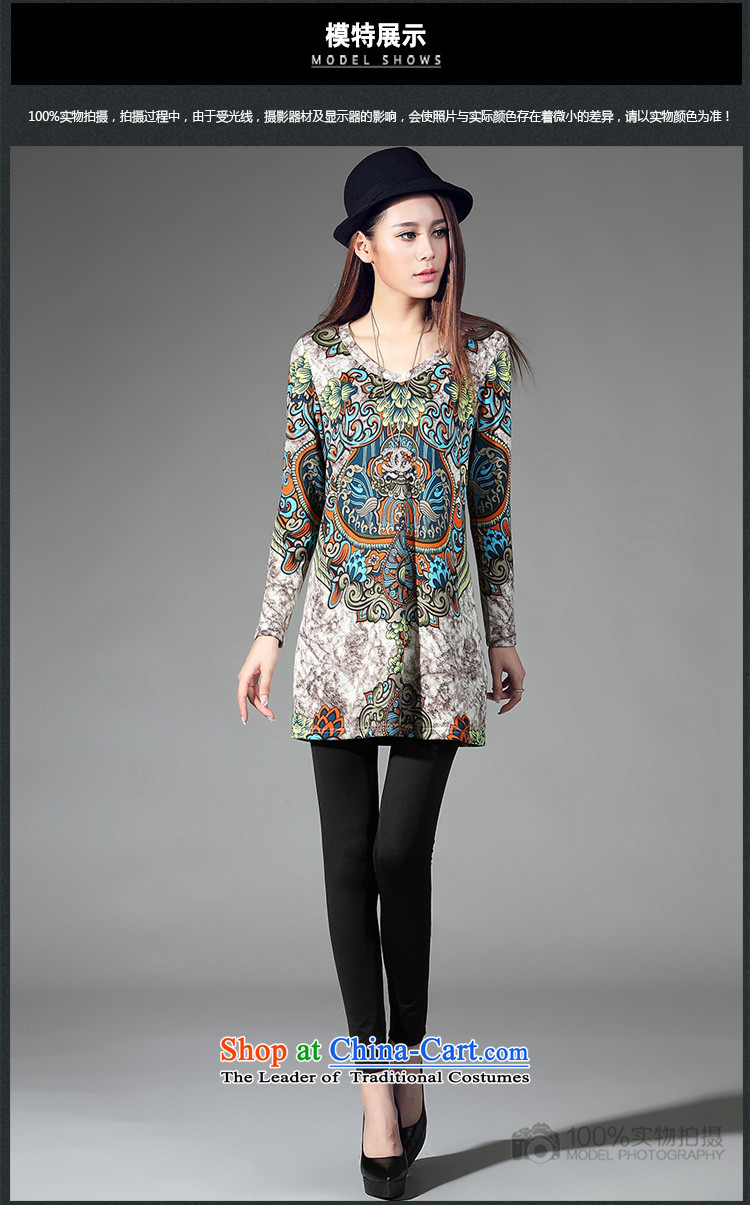 For M- 2015 XL women with new expertise autumn mm thin ethnic stamp graphics wild in long long-sleeved T-shirt, forming the Netherlands W2076 suit XXL picture, prices, brand platters! The elections are supplied in the national character of distribution, so action, buy now enjoy more preferential! As soon as possible.
