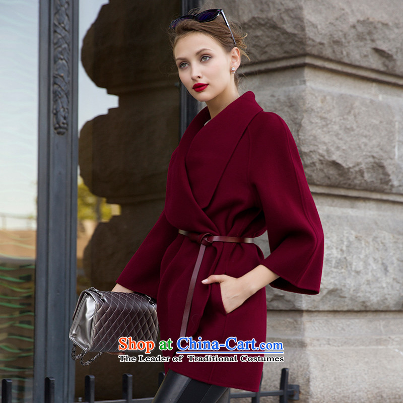 Lord included female autumn 2015 new sided flannel wool coat jacket of 8030 S, included lord wine red , , , shopping on the Internet