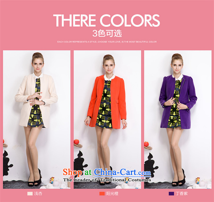 Aida 2015 Autumn Load New Lin, Korean and Sau San over the medium to longer term gross jacket female presence among the? a wool coat DS43352935 sunshine orange   M picture, prices, brand platters! The elections are supplied in the national character of distribution, so action, buy now enjoy more preferential! As soon as possible.