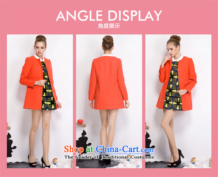 Aida 2015 Autumn Load New Lin, Korean and Sau San over the medium to longer term gross jacket female presence among the? a wool coat DS43352935 sunshine orange   M picture, prices, brand platters! The elections are supplied in the national character of distribution, so action, buy now enjoy more preferential! As soon as possible.