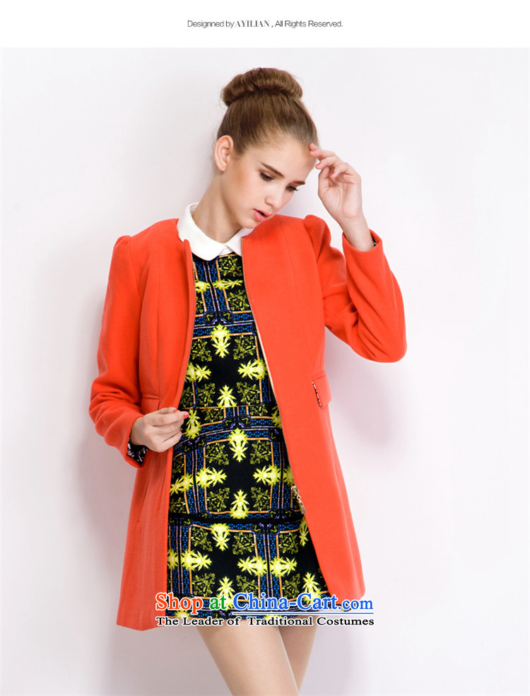 Aida 2015 Autumn Load New Lin, Korean and Sau San over the medium to longer term gross jacket female presence among the? a wool coat DS43352935 sunshine orange   M picture, prices, brand platters! The elections are supplied in the national character of distribution, so action, buy now enjoy more preferential! As soon as possible.