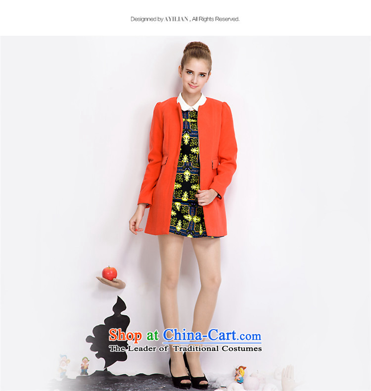 Aida 2015 Autumn Load New Lin, Korean and Sau San over the medium to longer term gross jacket female presence among the? a wool coat DS43352935 sunshine orange   M picture, prices, brand platters! The elections are supplied in the national character of distribution, so action, buy now enjoy more preferential! As soon as possible.