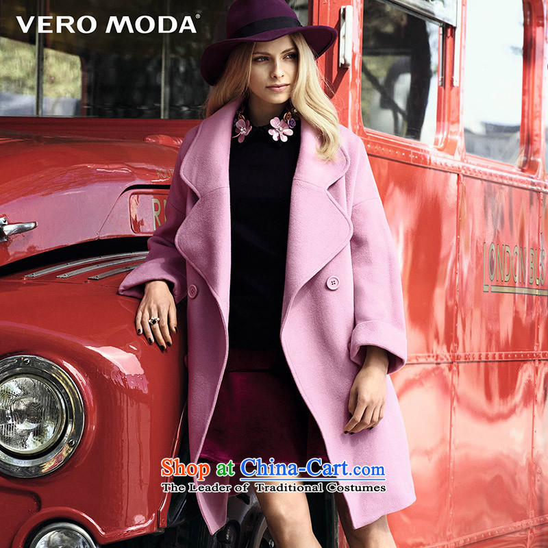 Moda vero England Lok shoulder double-cocoon-woolen coat |315327002 111 light pink?155_76A_XS