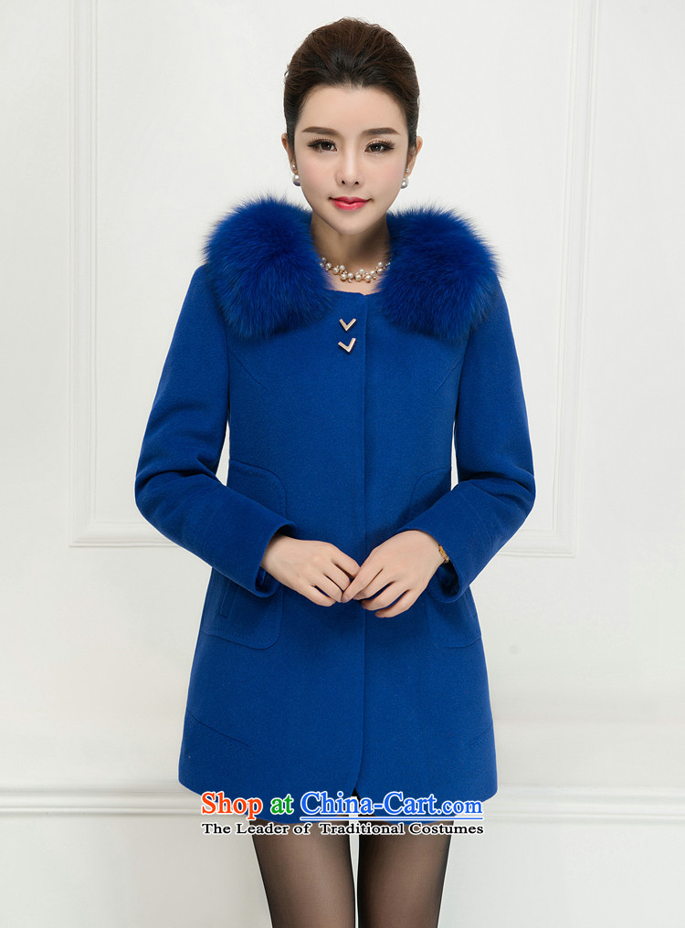 Of the yuan by 2015 Fall/Winter Collections gross butted? long wool a wool coat female high-end cashmere cloak large windbreaker Fox for elderly mother gross Replace Yellow XL Photo, prices, brand platters! The elections are supplied in the national character of distribution, so action, buy now enjoy more preferential! As soon as possible.