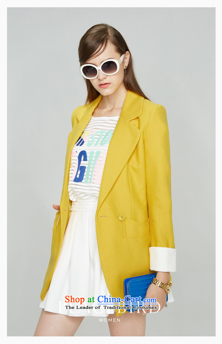 Women peacebird autumn 2015 new products? A3AA43402 coats of Sau San yellow L picture, prices, brand platters! The elections are supplied in the national character of distribution, so action, buy now enjoy more preferential! As soon as possible.
