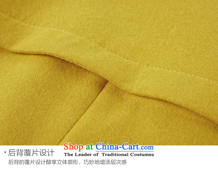 Women peacebird autumn 2015 new products? A3AA43402 coats of Sau San yellow L picture, prices, brand platters! The elections are supplied in the national character of distribution, so action, buy now enjoy more preferential! As soon as possible.