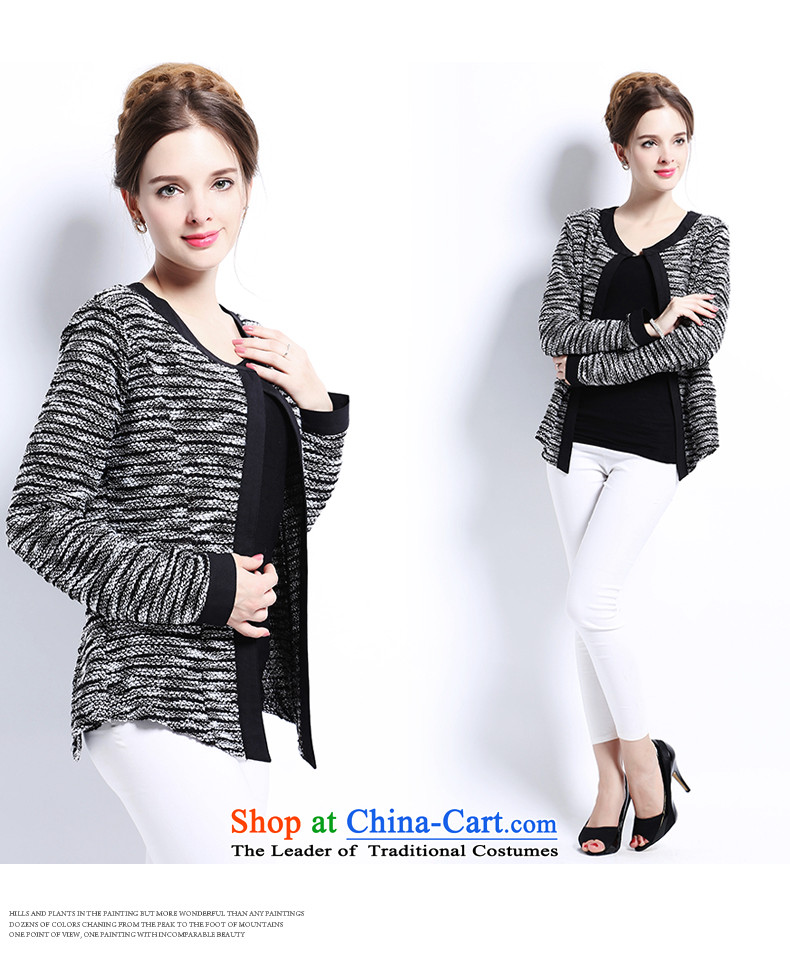Luo Shani flower code women fall jackets thick mm new to increase long-sleeved thick sister video thin knitting cardigan small short gray 6XL 2902 picture, prices, brand platters! The elections are supplied in the national character of distribution, so action, buy now enjoy more preferential! As soon as possible.