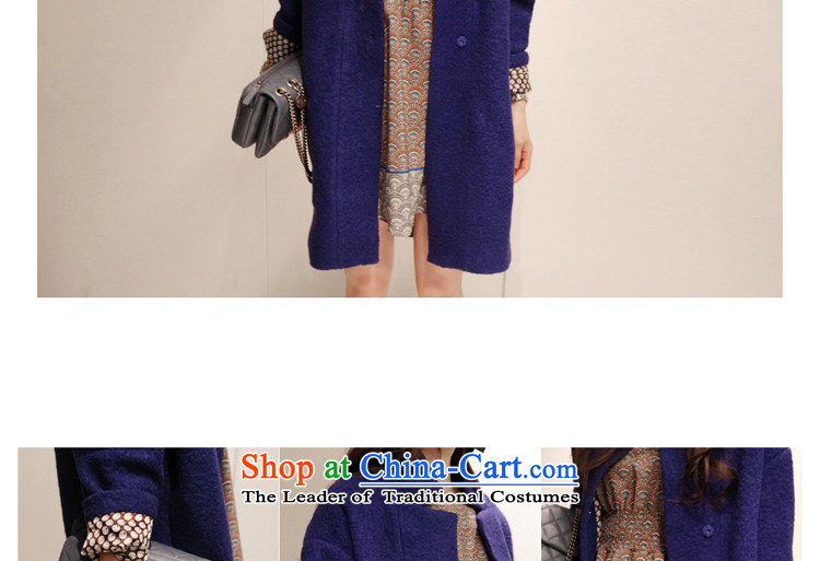 Hui-hua 2015 fall for the new land, loose fit Korean minimalist in long L WD001 coats of gross? purple L picture, prices, brand platters! The elections are supplied in the national character of distribution, so action, buy now enjoy more preferential! As soon as possible.