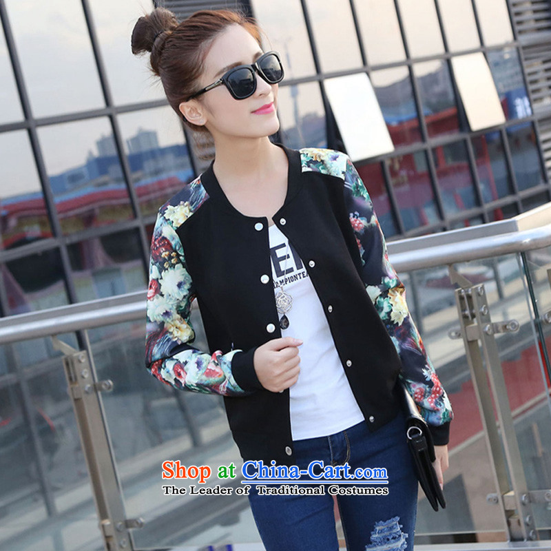 Create the  2015 autumn billion new Korean version of large numbers of ladies casual jackets video thin stamp cardigan thin white jacket, L billion gymnastics shopping on the Internet has been pressed.