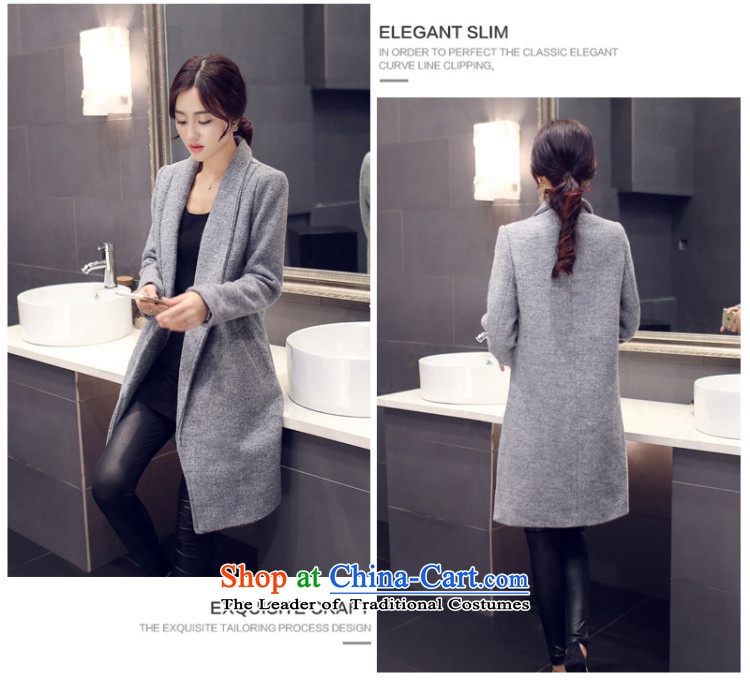 Stylish devil of the 2015 Fall/Winter Collections new Korean lapel in long coats)? 