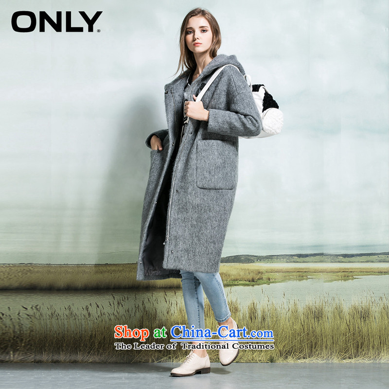 Load New autumn ONLY2015 included wool claw Clip cap long coats of female T|11534s008? Spend 106 gray  160_80A_S