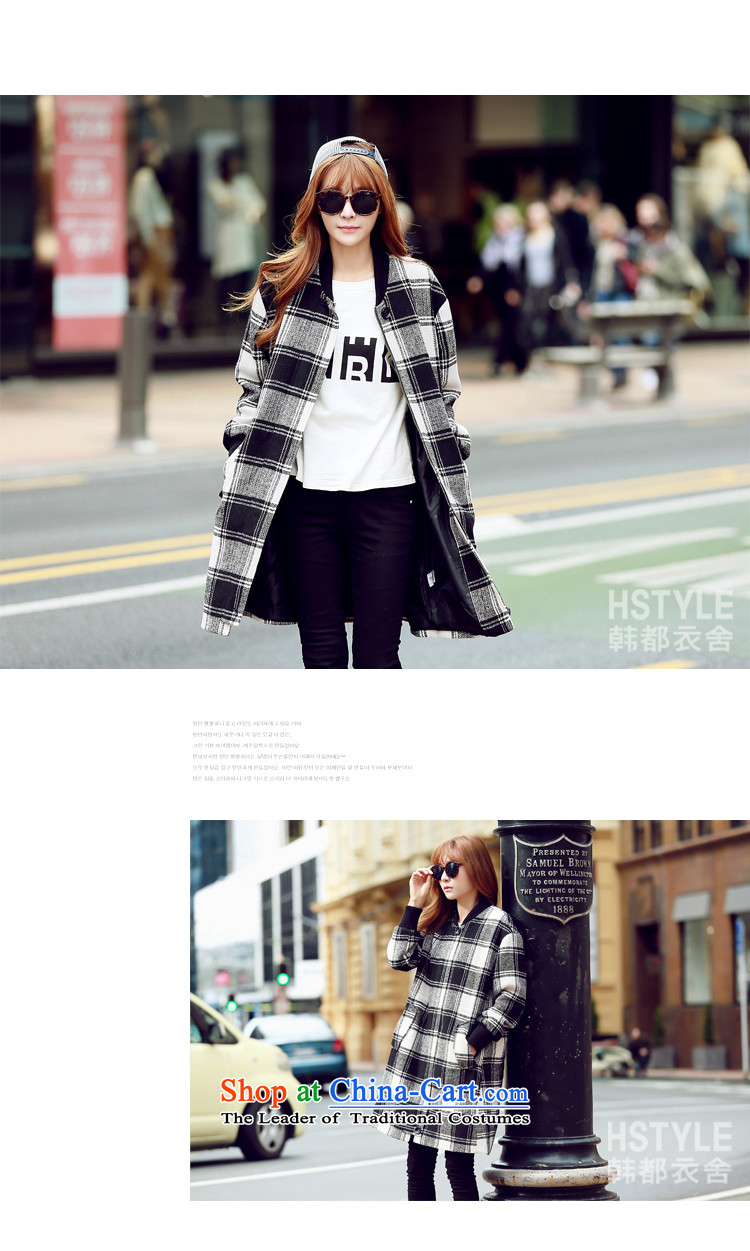 Korea has the Korean version of the Dag Hammarskjöld yi 2015 winter clothing new women's Mock-neck latticed drawcord HH4852 jacket?(6) gross black M picture, prices, brand platters! The elections are supplied in the national character of distribution, so action, buy now enjoy more preferential! As soon as possible.