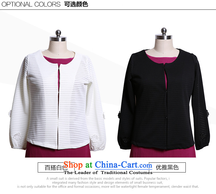 Luo Shani flower code 200 catties jacket female thick mm fall to replace xl thick people wild video thin, thick sister cardigan 6XL- autumn 2698 black graphics thin cardigan picture, prices, brand platters! The elections are supplied in the national character of distribution, so action, buy now enjoy more preferential! As soon as possible.