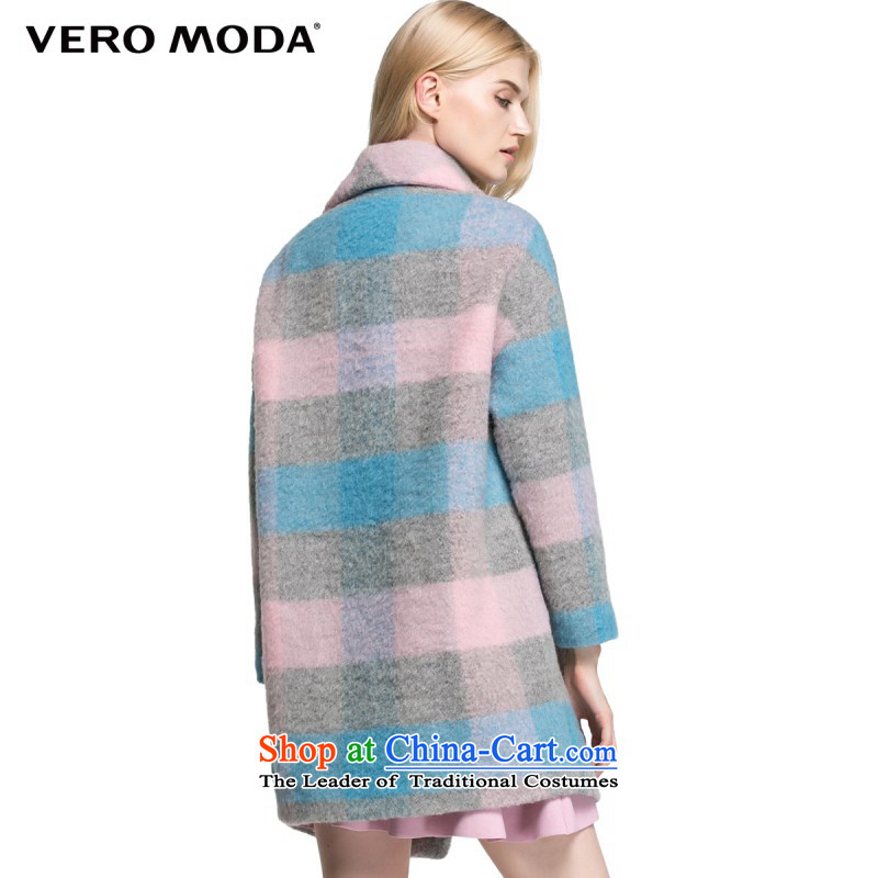 Vero moda creative color blocks stitching straight from the simplest type thick wool coat female |315327009? 091 light violet 160/80A/S,VEROMODA,,, shopping on the Internet