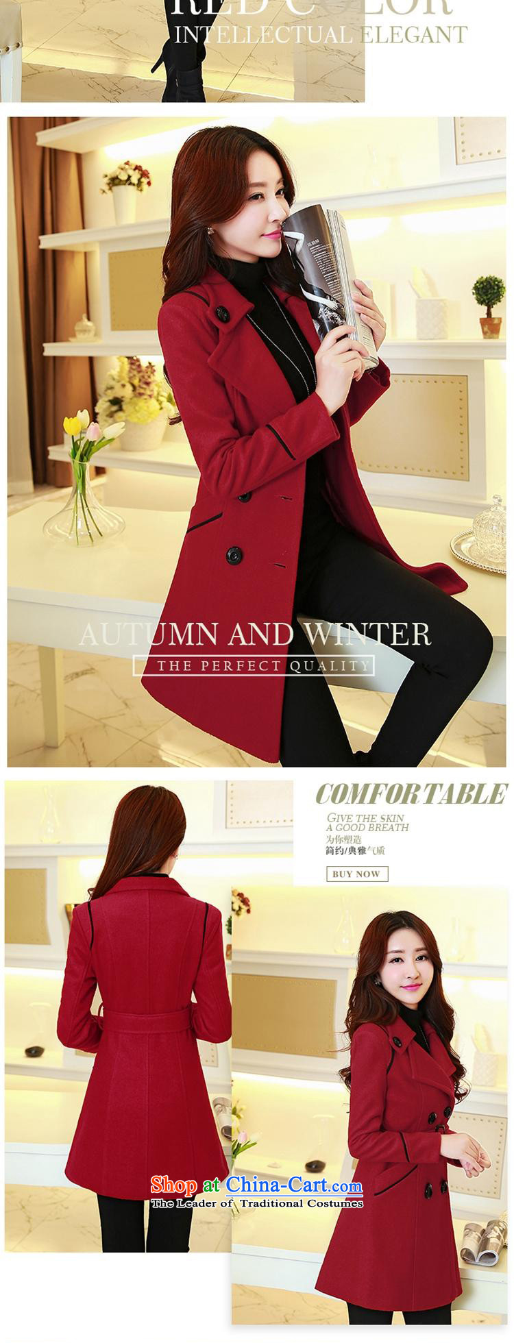 For the 2015 Autumn Princess Anne new ladies hair? Jacket Korean Stylish coat in gross? Ms. Long Sau San temperament gross? overcoat navy XXL picture, prices, brand platters! The elections are supplied in the national character of distribution, so action, buy now enjoy more preferential! As soon as possible.