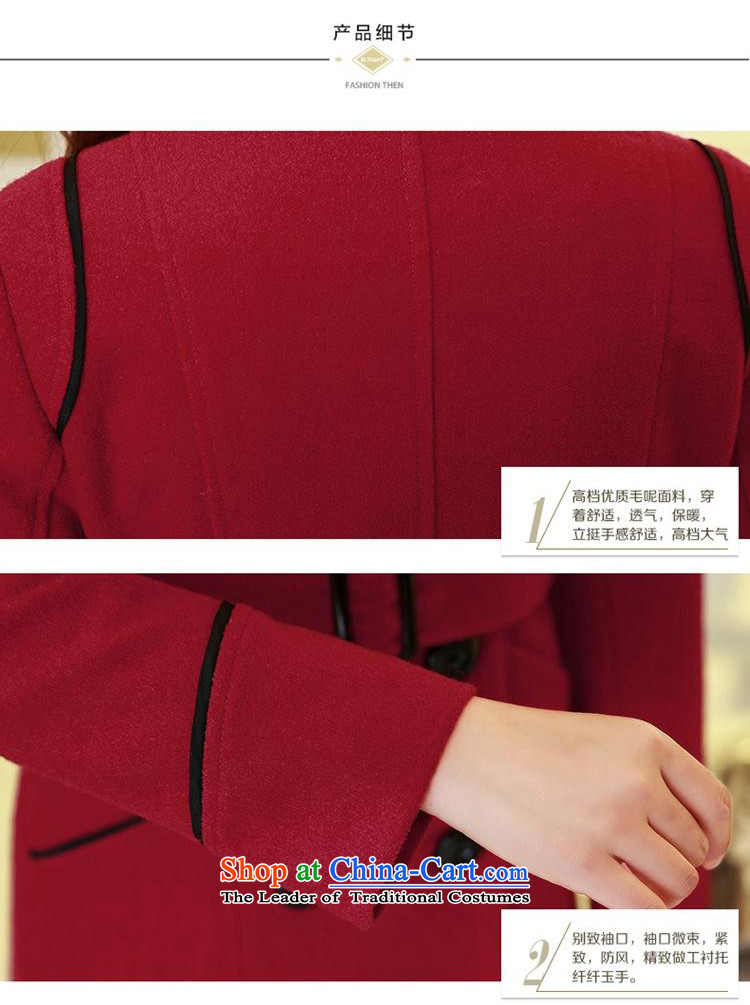 For the 2015 Autumn Princess Anne new ladies hair? Jacket Korean Stylish coat in gross? Ms. Long Sau San temperament gross? overcoat navy XXL picture, prices, brand platters! The elections are supplied in the national character of distribution, so action, buy now enjoy more preferential! As soon as possible.