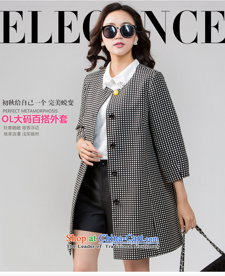 The interpolator auspicious 2015 to increase the number of women with thick mm autumn replacing new jacquard wave point 7 to the cuff, long very casual jacket coat 5605 Black 3XL picture, prices, brand platters! The elections are supplied in the national character of distribution, so action, buy now enjoy more preferential! As soon as possible.