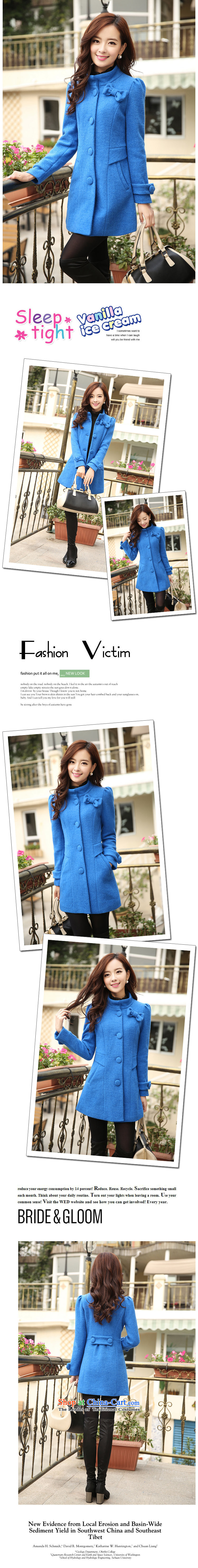 Joe in the straitjacket of autumn and winter 2015 new Korean fashion sweet women wear bow tie a overcoat collar Sau San? female winter coats gross Lake, L pictures, prices, brand platters! The elections are supplied in the national character of distribution, so action, buy now enjoy more preferential! As soon as possible.