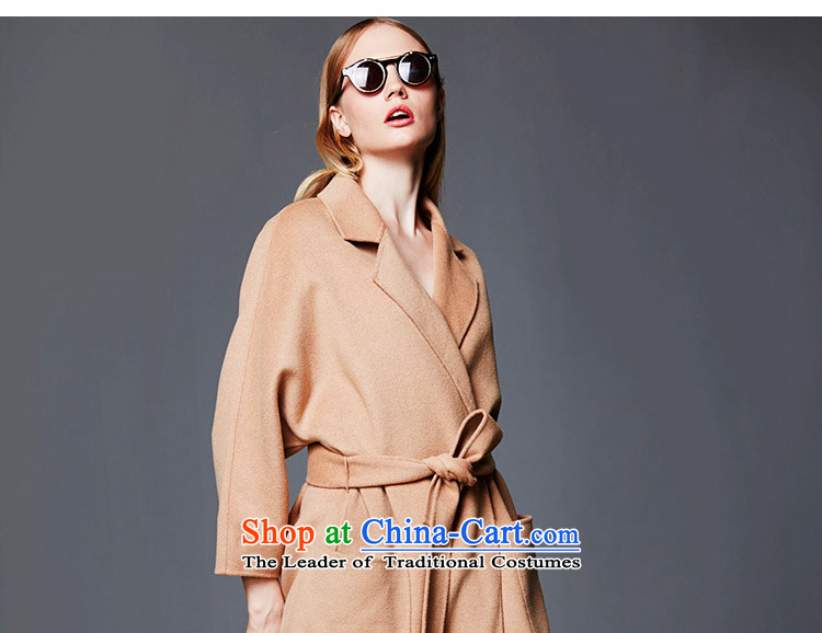 Florat /FLORA 2015 autumn and winter new double-side wool coat girl in long?) European site temperament Sau San graphics port A jacket coltish pink  XS size is larger than the normal maximum recommended minimum 1-2 code picture, prices, brand platters! The elections are supplied in the national character of distribution, so action, buy now enjoy more preferential! As soon as possible.