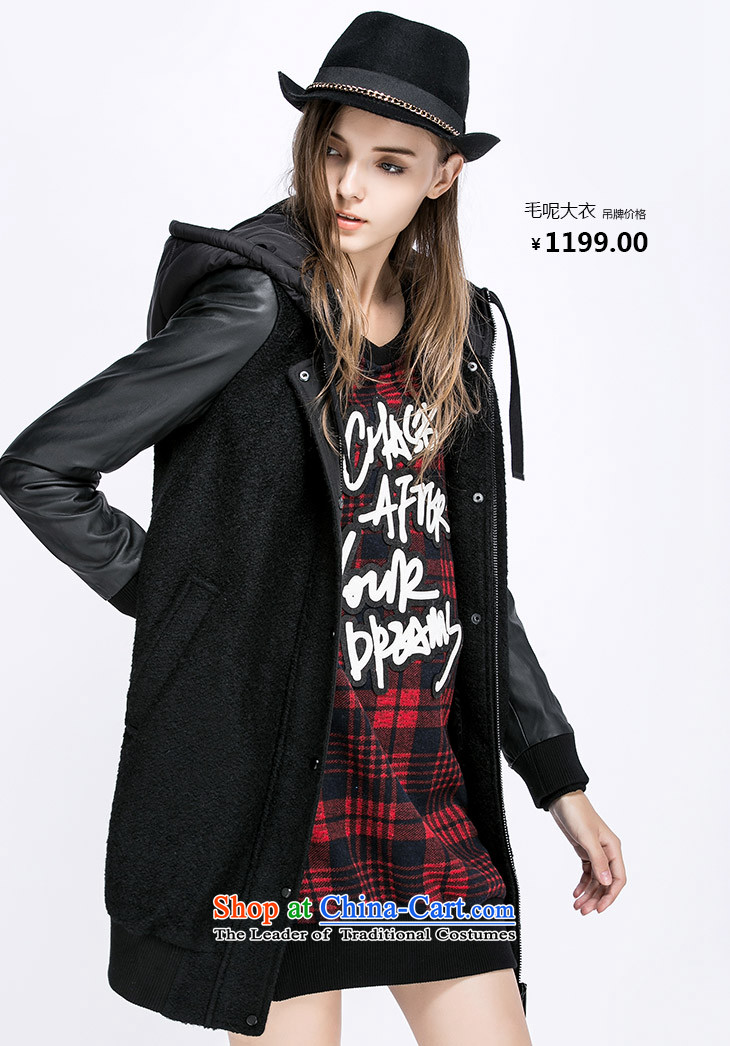 Load New autumn ONLY2015 included wool PU Series Cap Jacket coat spell T|11536t002 female black 160/80A/S 010 pictures, prices, brand platters! The elections are supplied in the national character of distribution, so action, buy now enjoy more preferential! As soon as possible.