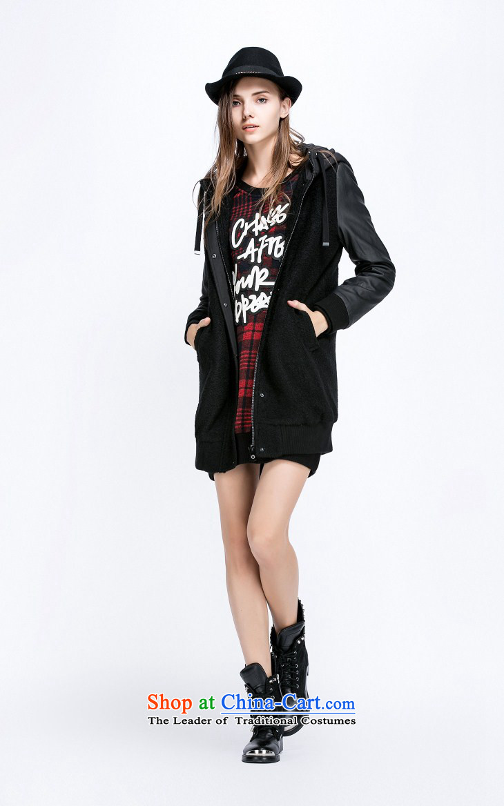 Load New autumn ONLY2015 included wool PU Series Cap Jacket coat spell T|11536t002 female black 160/80A/S 010 pictures, prices, brand platters! The elections are supplied in the national character of distribution, so action, buy now enjoy more preferential! As soon as possible.