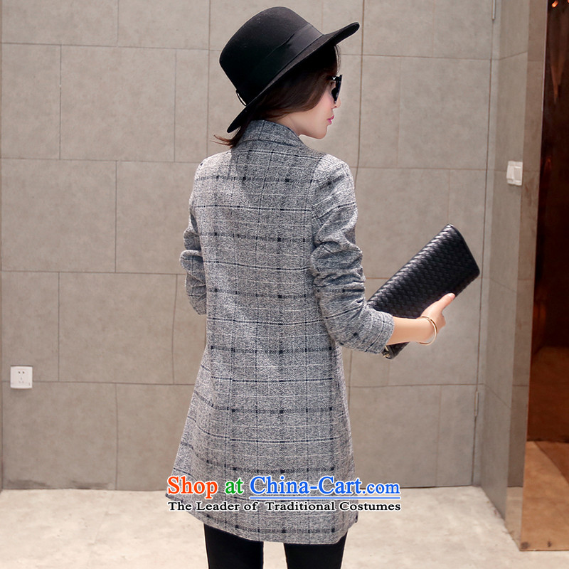 Shu element for winter 2015 new) long coats jacket women gross? 1592 gray M L'elements (shuyuansu) , , , shopping on the Internet