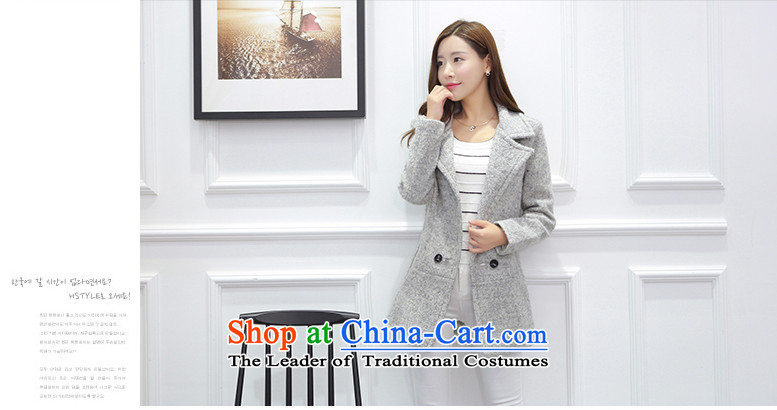 When the new 2015 Autumn cooked for women Korean winter coats that long hair? What gross jacket female navy blue XL Photo, prices, brand platters! The elections are supplied in the national character of distribution, so action, buy now enjoy more preferential! As soon as possible.
