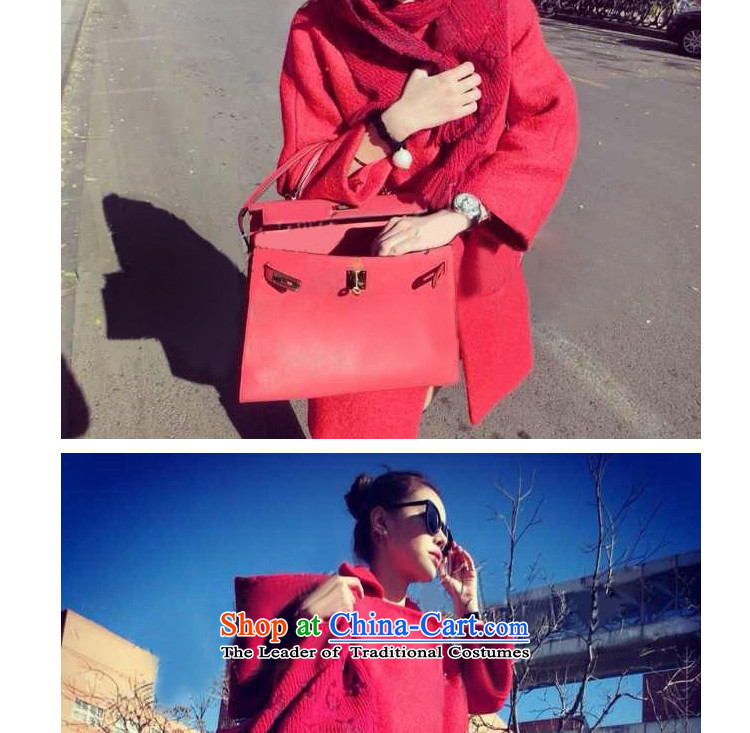 By 2015, the cross-Xuan won the new version of the long suit for Sau San? female jacket coat gross female red. XL Photo, prices, brand platters! The elections are supplied in the national character of distribution, so action, buy now enjoy more preferential! As soon as possible.