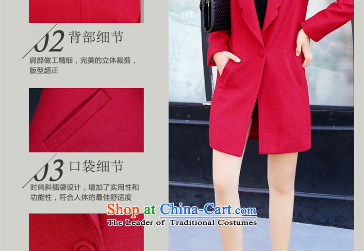 Van Gogh embankment, overcoats girl Won? LMN001 version of Red XXL picture, prices, brand platters! The elections are supplied in the national character of distribution, so action, buy now enjoy more preferential! As soon as possible.