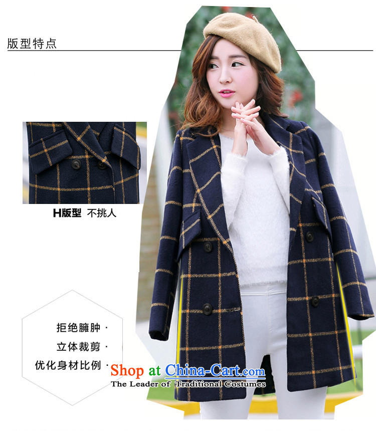 2015 Fall/Winter Collections of New England, gross?) Europe and thick female coats and stylish wool a wool coat jacket female gray cells M picture, prices, brand platters! The elections are supplied in the national character of distribution, so action, buy now enjoy more preferential! As soon as possible.