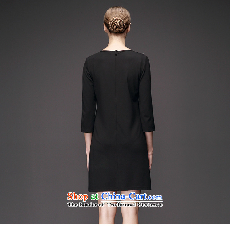 The former Yugoslavia Migdal Code women 2015 Autumn replacing the new fat mm stylish and simple Sau San wild dresses 953106308 black 4XL Photo, prices, brand platters! The elections are supplied in the national character of distribution, so action, buy now enjoy more preferential! As soon as possible.