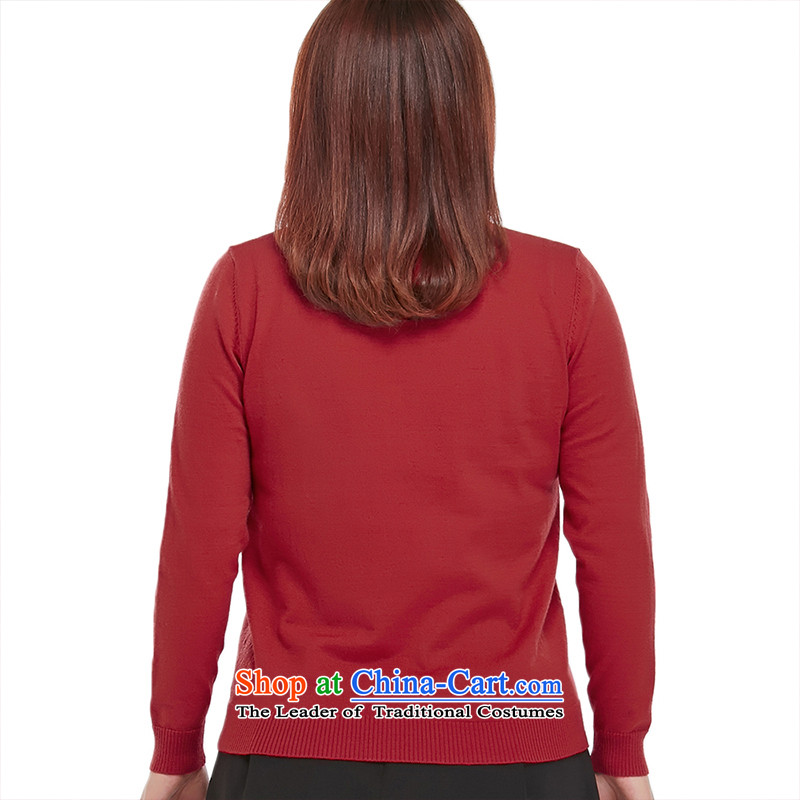 Msshe xl women 2015 new thick sister autumn replacing lace decals sweater pullovers 8,613 large red 4XL, Susan Carroll, the poetry Yee (MSSHE),,, shopping on the Internet
