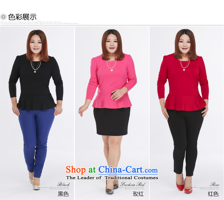 Msshe xl women 2015 new fall inside the Elastic knit wear long-sleeved shirt Sau San 200 catties 10549 Black 5XL picture, prices, brand platters! The elections are supplied in the national character of distribution, so action, buy now enjoy more preferential! As soon as possible.
