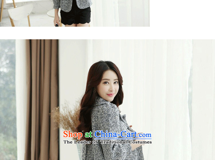 The general land-fai 2015 autumn and winter new Korean lady lapel temperament coats W8801 gross? gray M picture, prices, brand platters! The elections are supplied in the national character of distribution, so action, buy now enjoy more preferential! As soon as possible.