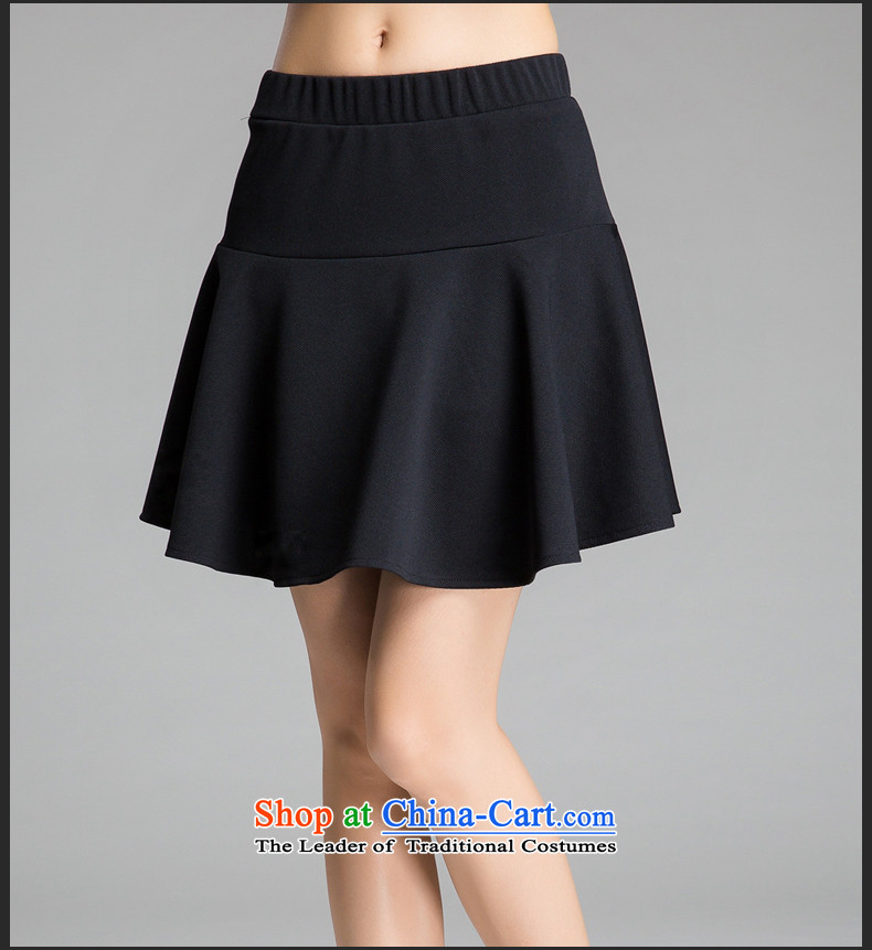 The Eternal Sau 2015 autumn large new women's thick mm autumn graphics thin solid black temperament sleek black skirt 3XL picture, prices, brand platters! The elections are supplied in the national character of distribution, so action, buy now enjoy more preferential! As soon as possible.