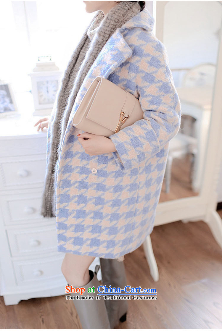 In accordance with the trailing edge is like a dream for autumn and winter 2015 new thick a jacket female Korean fashion, long relaxd casual chidori grid color M picture pictures coats, prices, brand platters! The elections are supplied in the national character of distribution, so action, buy now enjoy more preferential! As soon as possible.