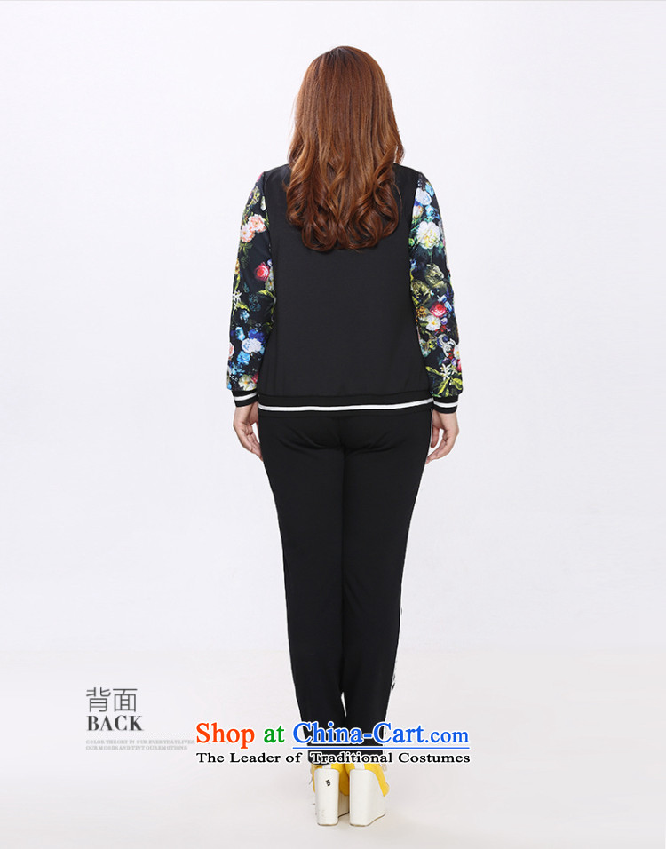The former Yugoslavia Li Sau 2015 autumn large new mount female round-neck collar cardigan stamp leisure baseball uniform sweater sportswear 0161 Black 5XL picture, prices, brand platters! The elections are supplied in the national character of distribution, so action, buy now enjoy more preferential! As soon as possible.
