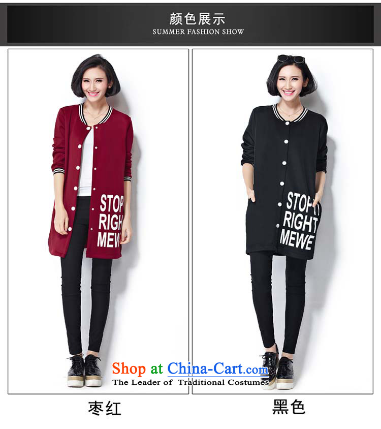 Elisabeth wa concluded card stylish Korean ladies casual wear on large 2015 thick woman sweater thick) Air layer stamp thick sister autumn replacing thick large Tien large red are suitable for 95 to 160 yards to the burden is indeed a picture, prices, brand platters! The elections are supplied in the national character of distribution, so action, buy now enjoy more preferential! As soon as possible.