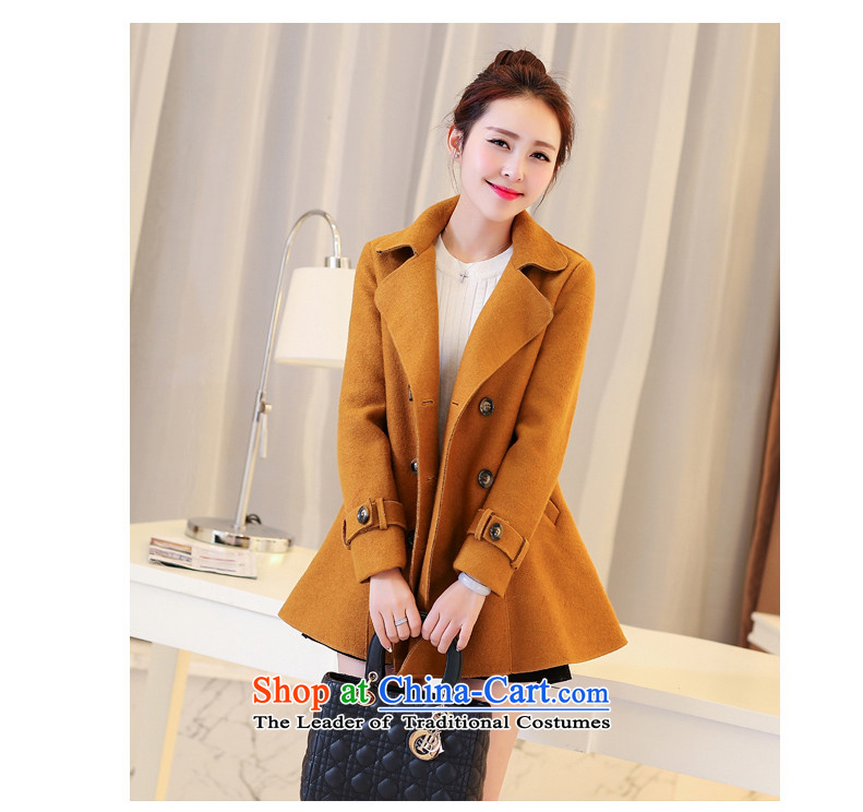 Noras Ding autumn 2015 replacing the new Korean citizenry elegant thick a wool coat jacket in gross? Long Large cloak and color S picture, prices, brand platters! The elections are supplied in the national character of distribution, so action, buy now enjoy more preferential! As soon as possible.