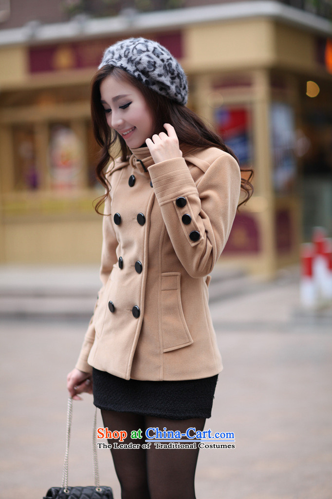 The Champs Elysees Honey Love 2015 autumn and winter coats gross? double-a wool coat jacket wild short of the amount and color jacket? XXL picture, prices, brand platters! The elections are supplied in the national character of distribution, so action, buy now enjoy more preferential! As soon as possible.