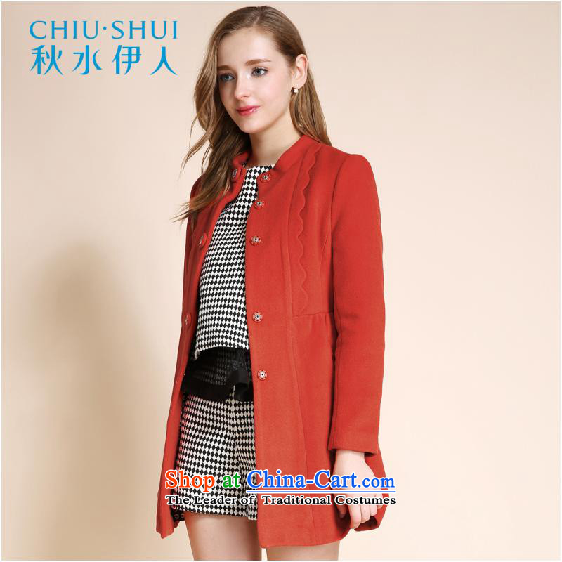 Chaplain who 2015 winter clothing new Korean female round-neck collar Foutune of video thin hair?. 155/80A/S., red jacket chaplain who has been pressed shopping on the Internet