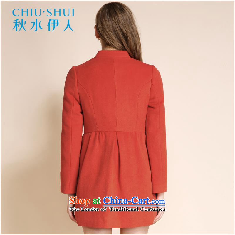 Chaplain who 2015 winter clothing new Korean female round-neck collar Foutune of video thin hair?. 155/80A/S., red jacket chaplain who has been pressed shopping on the Internet