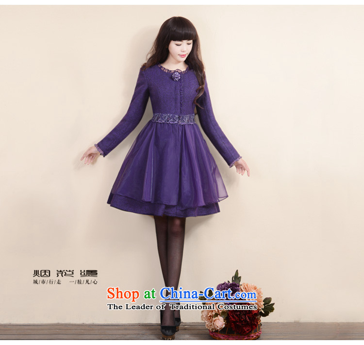 Fireworks Hot Winter 2015 new women's original OSCE root yarn stitching temperament gross platyodis purple jackets? M Spot Image, prices, brand platters! The elections are supplied in the national character of distribution, so action, buy now enjoy more preferential! As soon as possible.