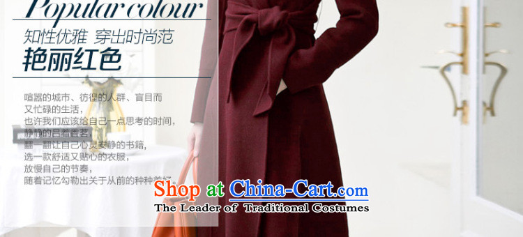 Ho Pui 2015 New Sau San-sided flannel woolen coat female hand-made woolen coats that long navy blue 7 days pre-sale prices, pictures, M brand platters! The elections are supplied in the national character of distribution, so action, buy now enjoy more preferential! As soon as possible.