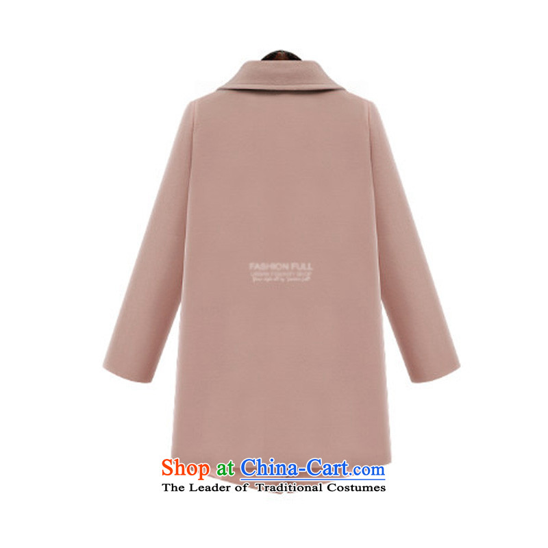 O Ya-ting fashion to xl women 2015 autumn and winter thick mm new graphics thin hair? butted long temperament a wool coat female 655 pink 5XL 175-200 recommends that you, O Jacob aoyating Ting () , , , shopping on the Internet
