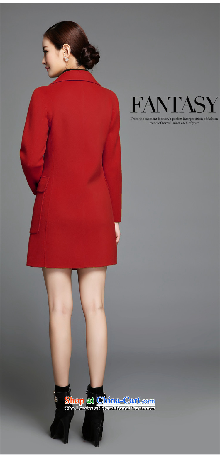 Mya Song (autumn 2015) new miaoge, Korean female stylish duplex coat Cashmere wool coat jacket?? The Red M pictures MG111, prices, brand platters! The elections are supplied in the national character of distribution, so action, buy now enjoy more preferential! As soon as possible.